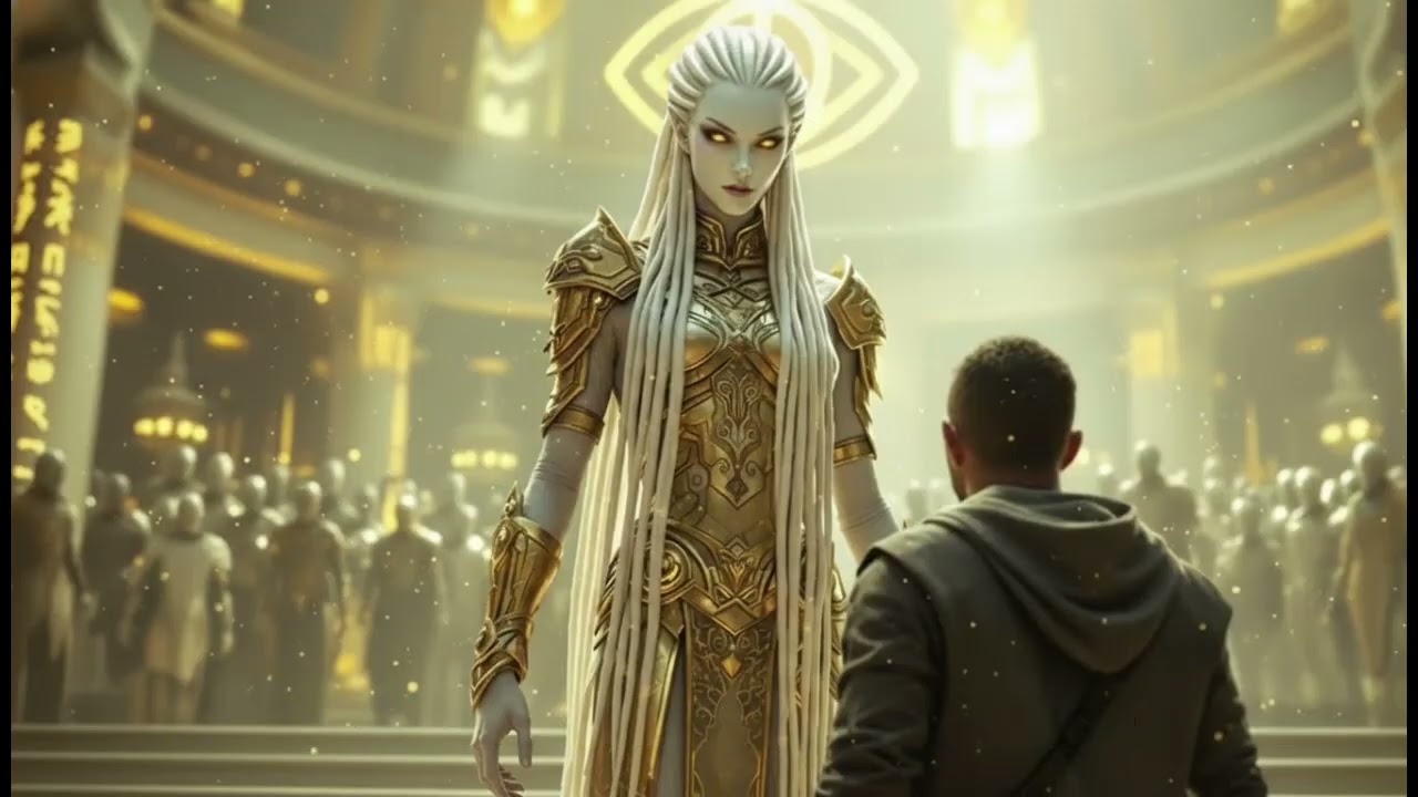 “The Alien Warrior Asked for a Husband — Every Species Fell Silent Except One Human”