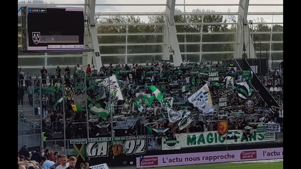 20221022 – Amiens - Saint-Etienne ( ASC - ASSE ). 13ème journée championnat Ligue 2.