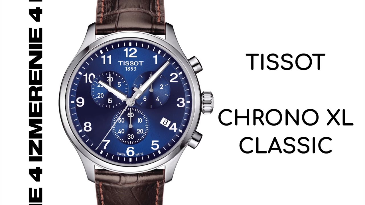 Обзор 4 Измерение TISSOT CHRONO XL CLASSIC T116.617.16.047.00