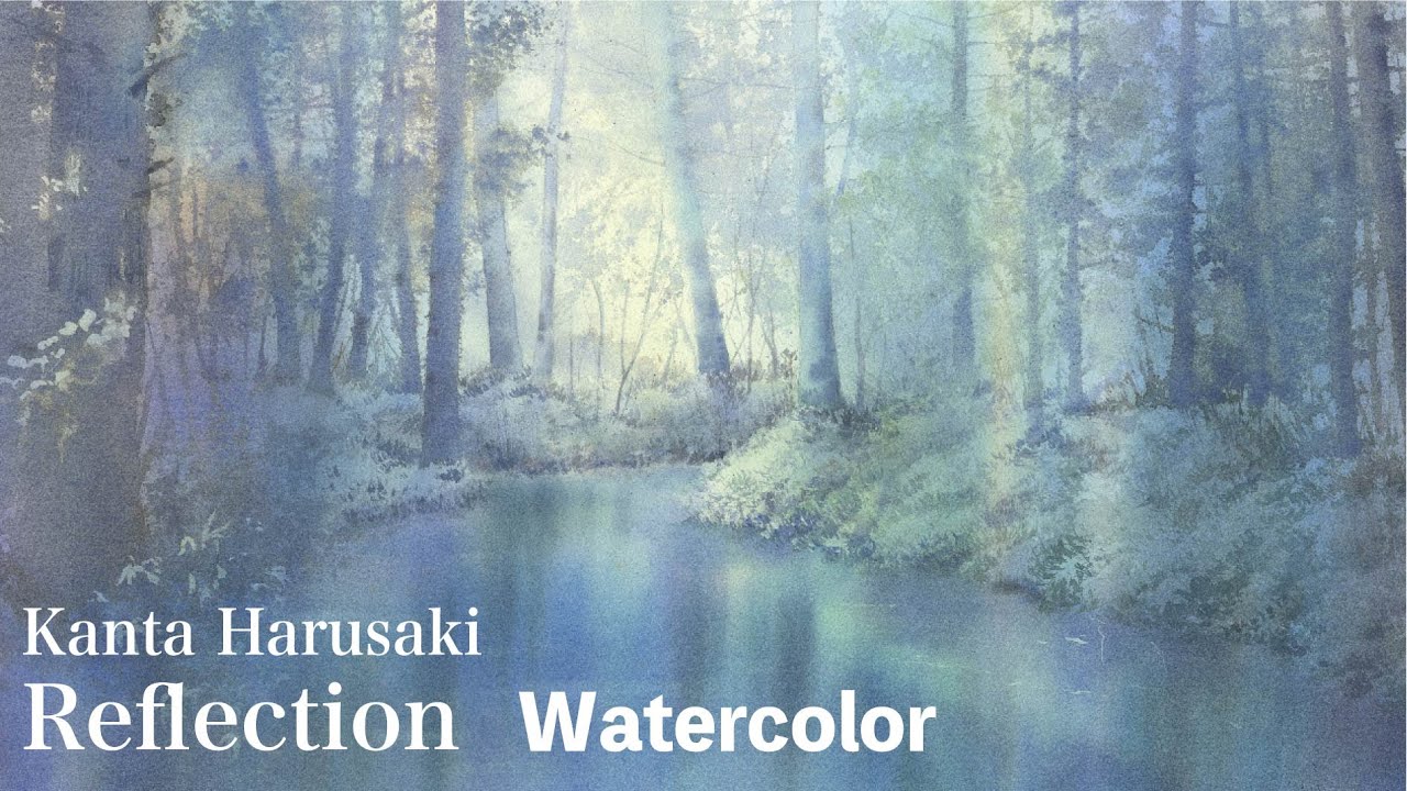 Watercolor   Kanta Harusaki    水彩画　春崎幹太　上高地