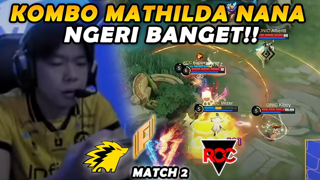 RCC SANG TUAN RUMAH MENGAMUKK!! ONIC DIBIKIN KETETERAN COYY!! - ONIC VS RCC MATCH 2