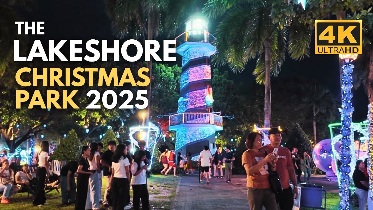 Christmas Starts in September at The LAKESHORE Pampanga 2025! | Walking Tour and Attractions | 4K |