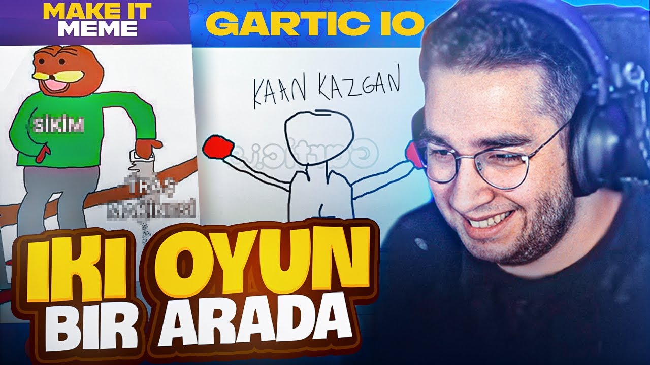 KOLUNU KIRARIM SENİN | EKİP İLE MAKE IT MEME ve GARTIC IO