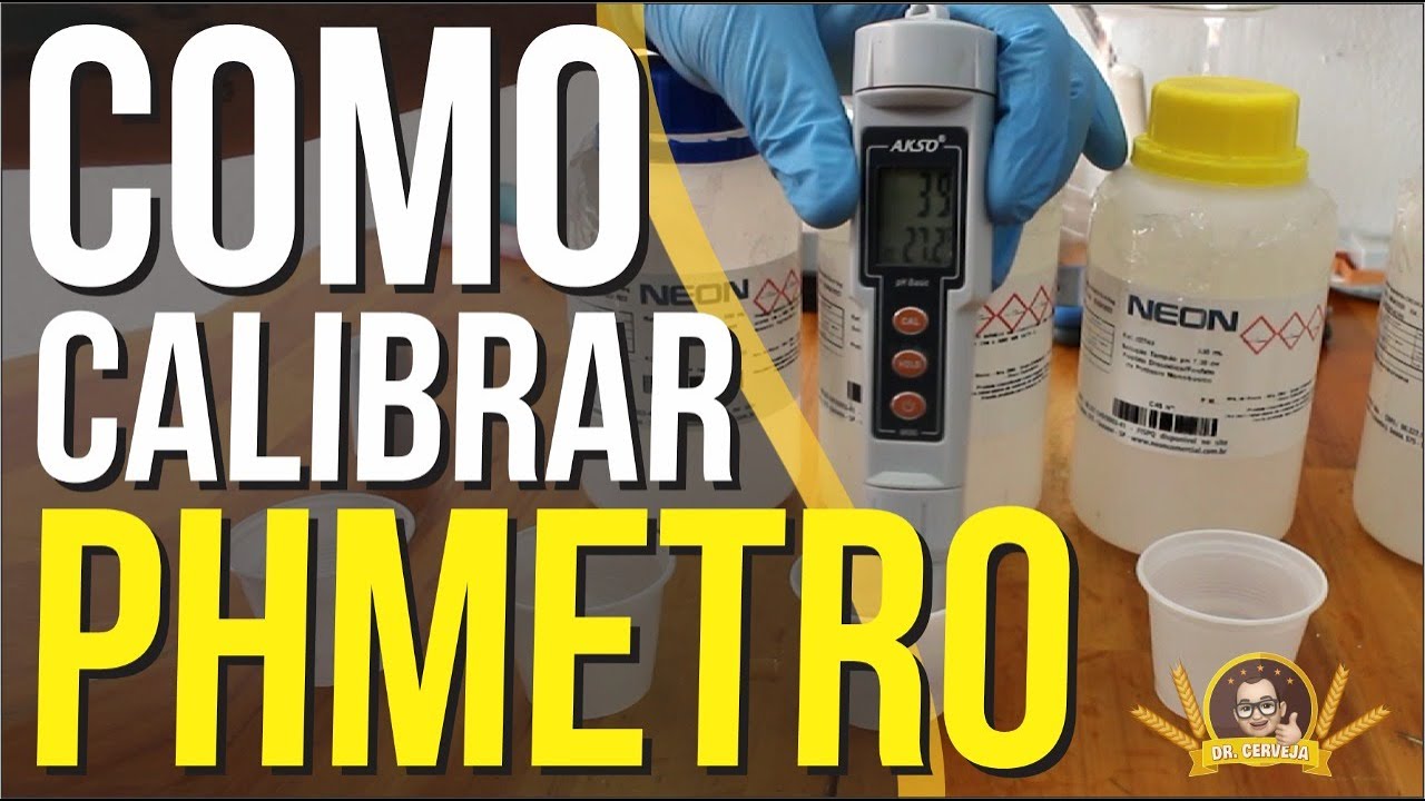 Dr. Cerveja - Ep. 66 - Como calibrar phmetro Akso90