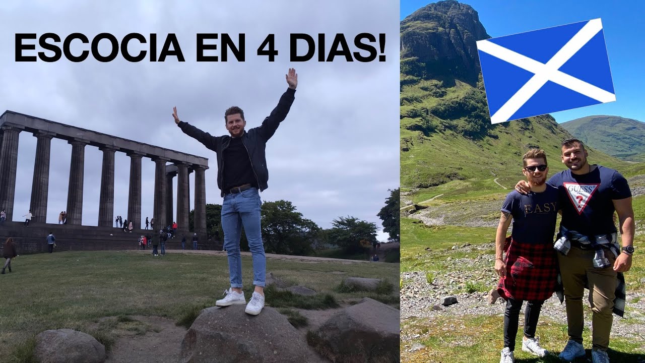 Una vuelta por Escocia en 4 dias 🏴󠁧󠁢󠁳󠁣󠁴󠁿  Edimburgo Highlands Lago ness  GlenCoe Glasgow ¿ Que ver ?