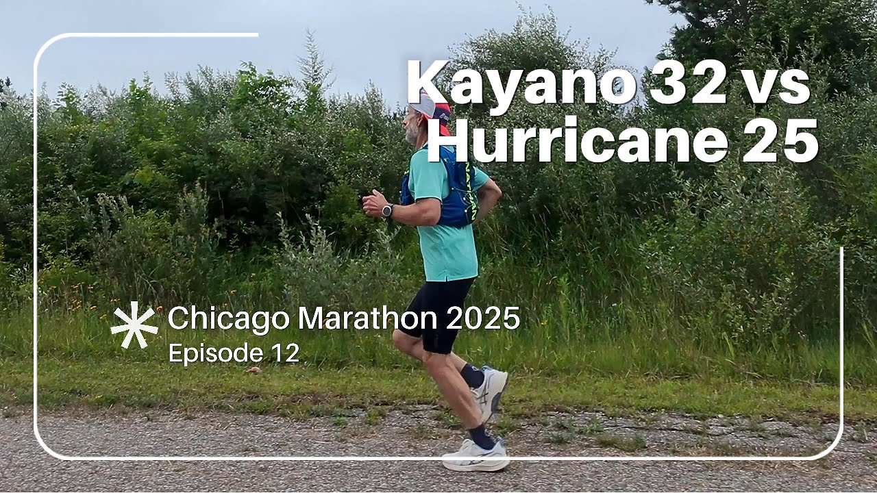 Chicago Marathon 2025 Training Ep. 12 | ASICS Gel Kayano 32 vs Saucony Hurricane 25