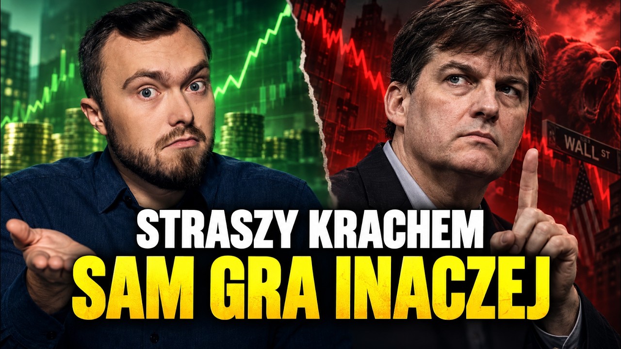 Michael Burry znowu przewiduje wielki krach. Jego własny portfel często m&oacute;wi coś innego