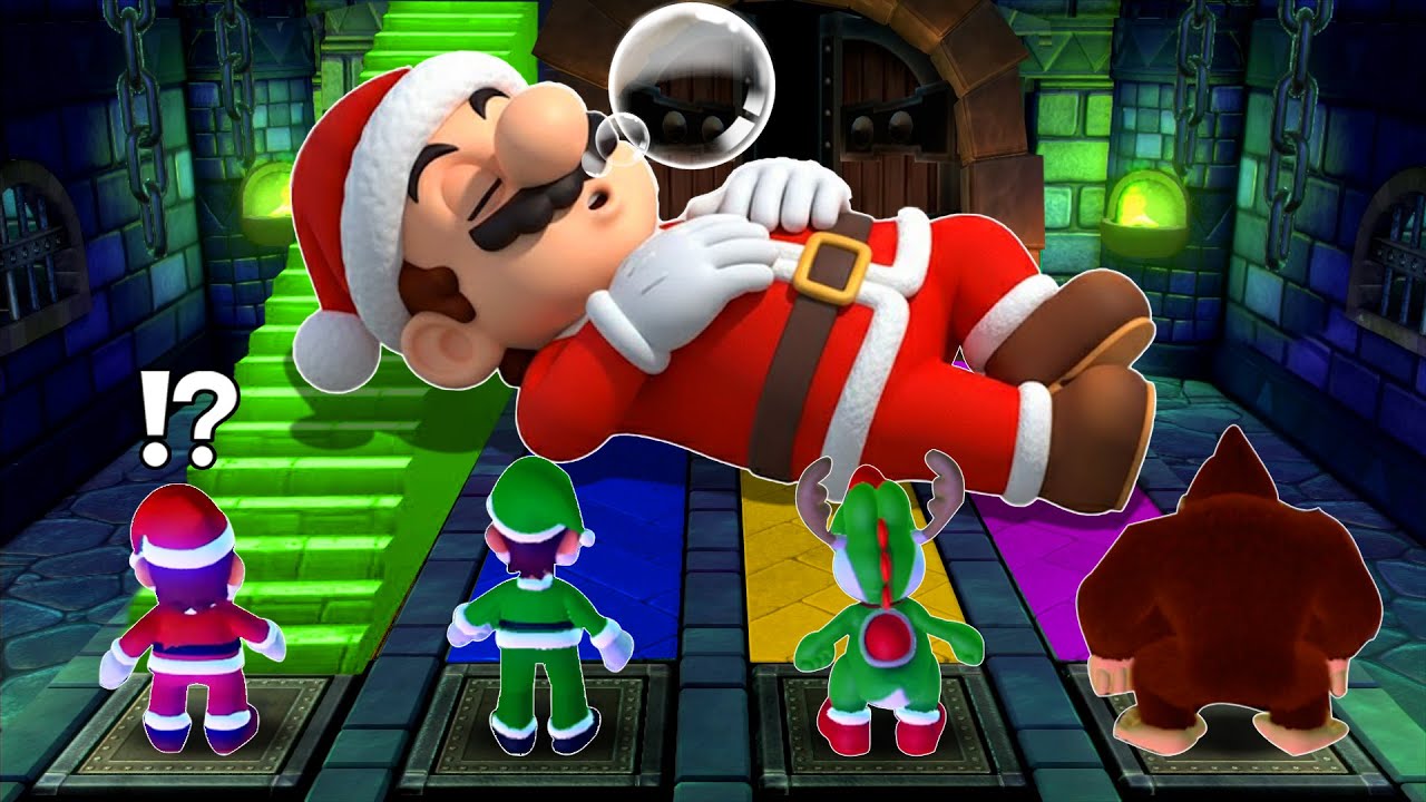 【マリオパーティ10】ミニゲームの最強バトルマリオVsルイージVsヨッシーVsドンキーコング(最強CPU｢たつじん」)