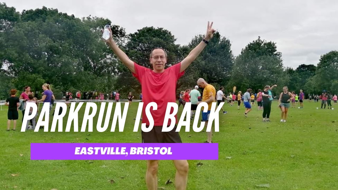 Parkrun is back. Eastville parkrun, Bristol.