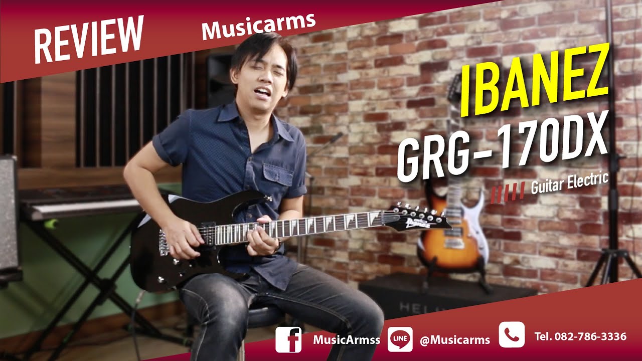 กีต้าร์ไฟฟ้าร็อคก็ได้ ป็อบก็ดี | Ibanez GRG170DX