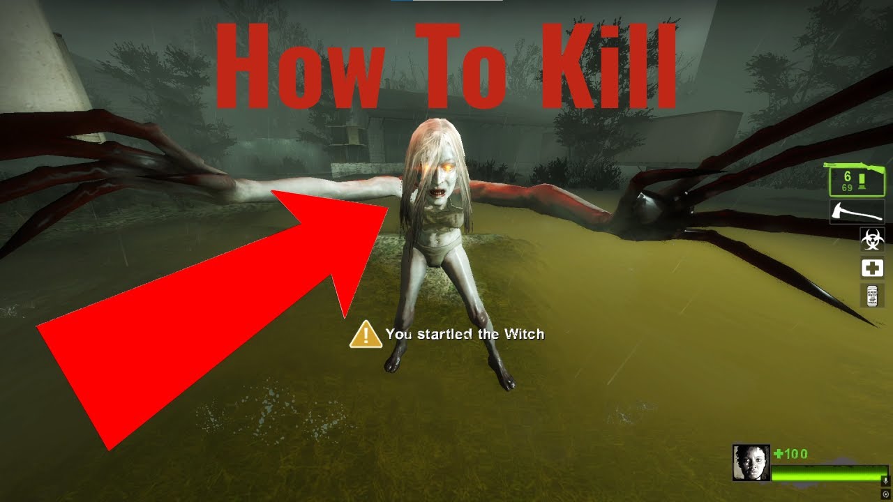 How To Kill A Witch in Left 4 Dead 2