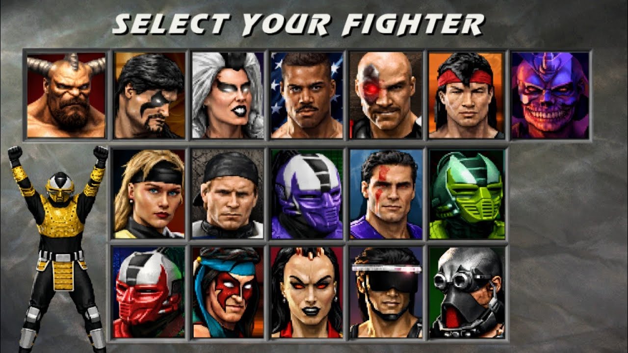Mortal Kombat 3 (Mugen) Cyrax Playthrough 