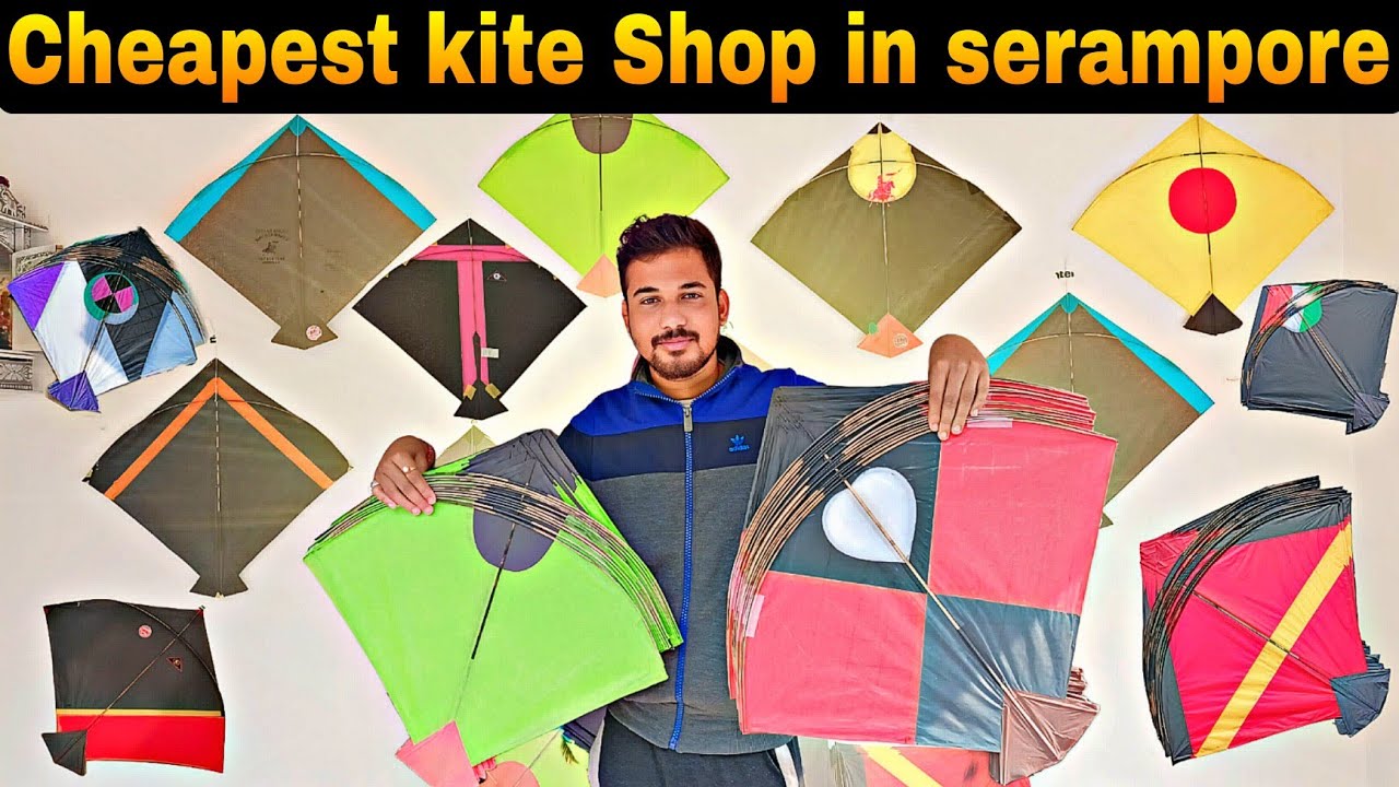 Serampore Kite Market 2025 | कोलकाता में सबसे अच्छी पतंग की दुकान  Cheapest Kite Market in serampore