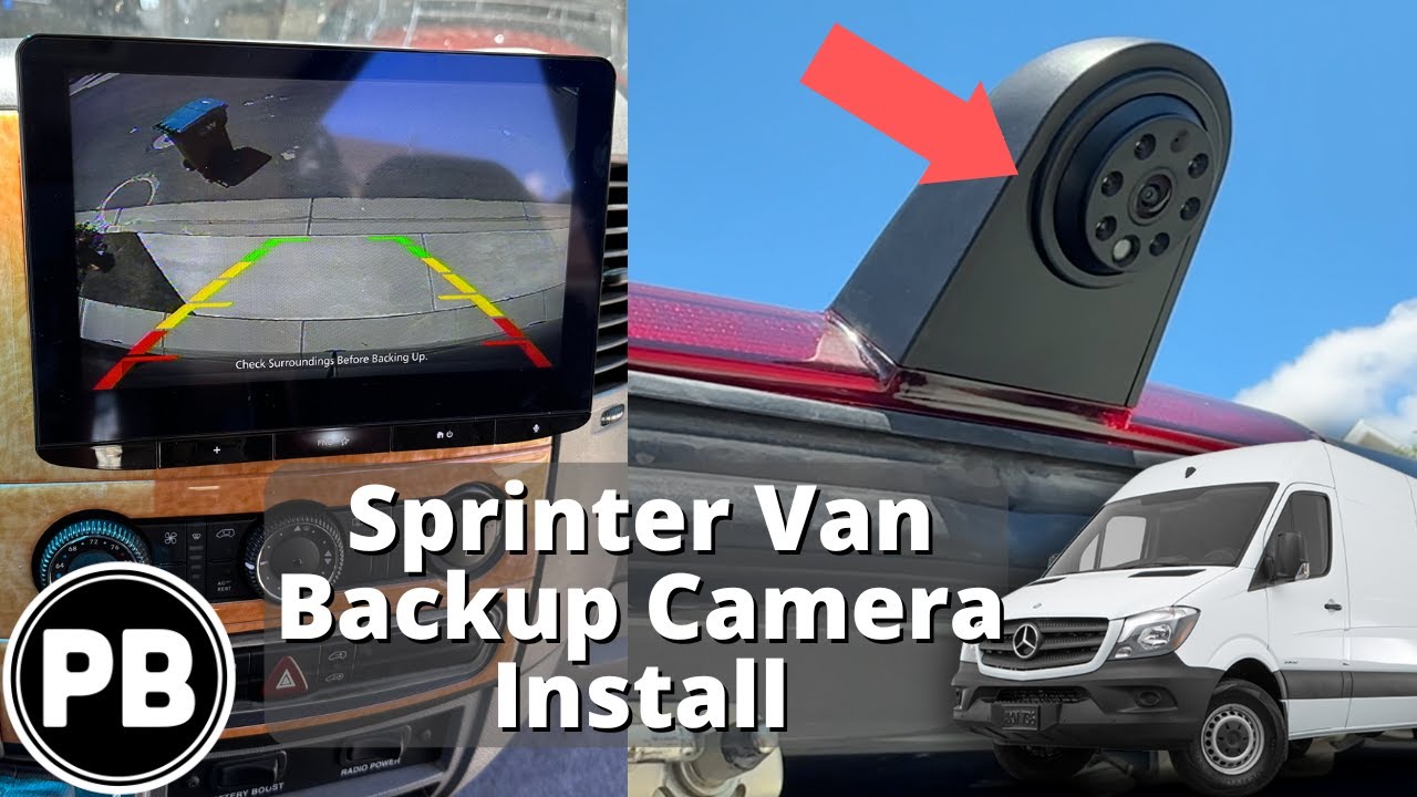 2007 - 2018 Sprinter Van Backup Camera Install