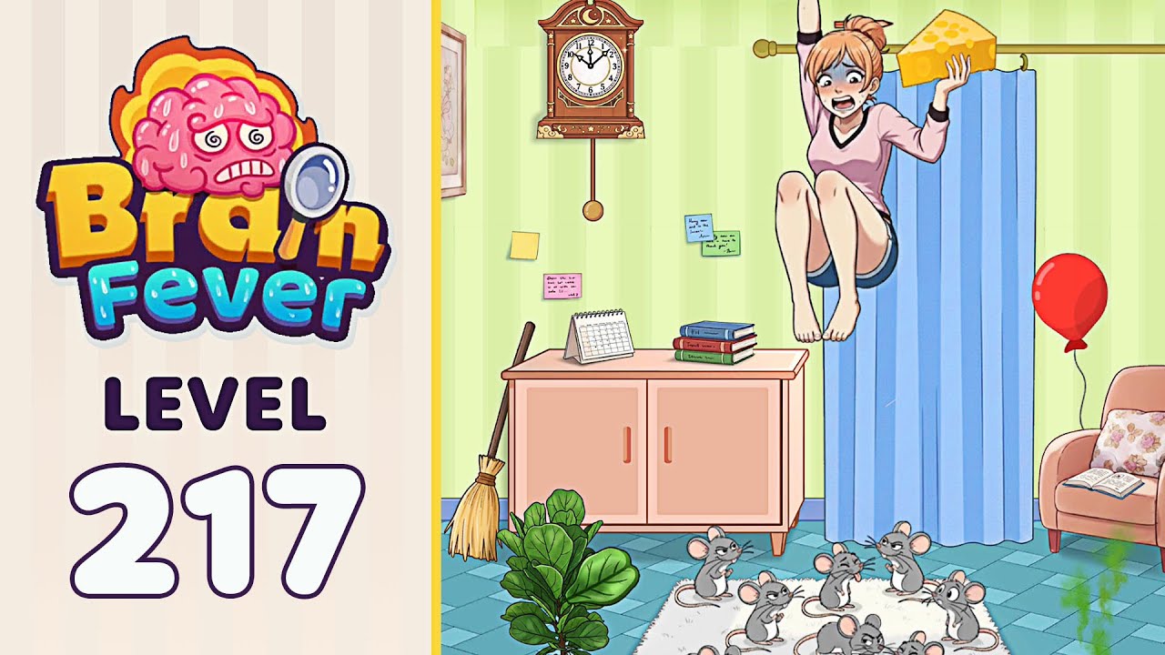 Brain Fever: Puzzle Game Level 217 | Every Puzzle Solved! 🎯