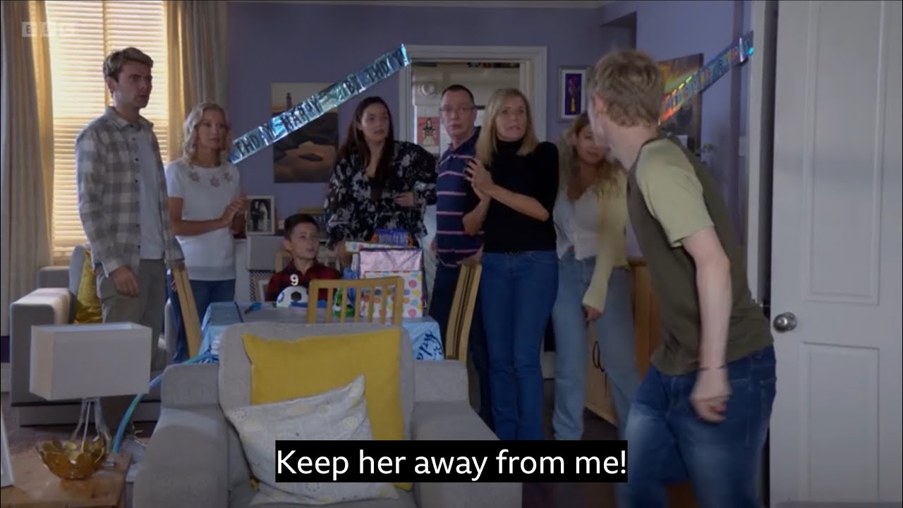 EastEnders 18/09/24: Bobby and Anna Barge Into Louie’s Birthday Party