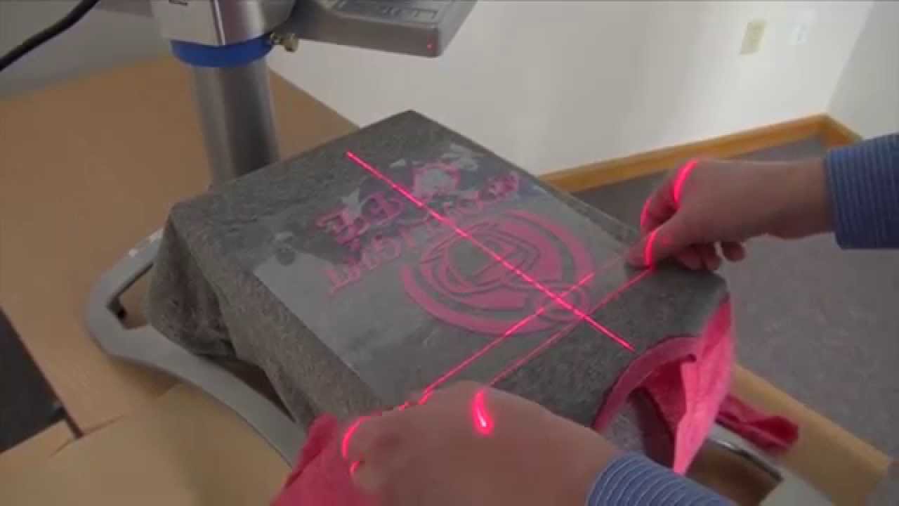 Hotronix Portable Heat Press Laser Alignment System