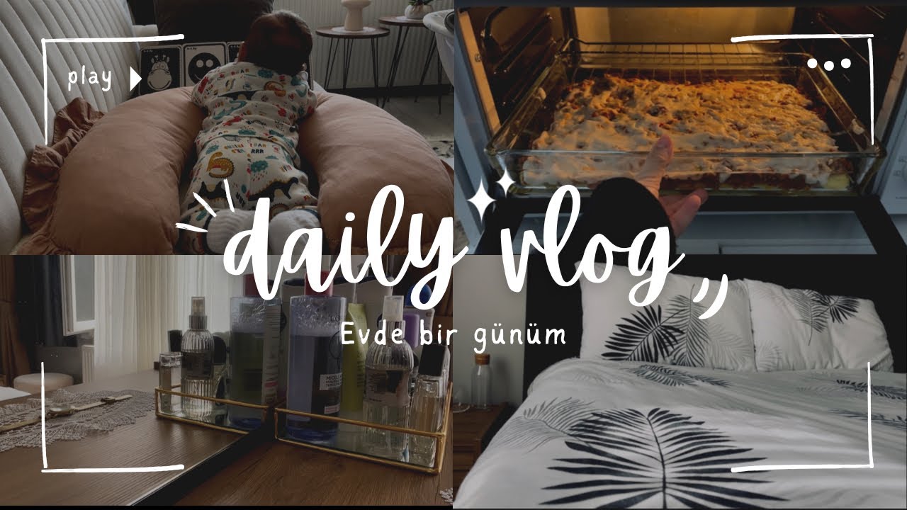 Evde Bir Gün Vlog | Günlük Rutinim ✨