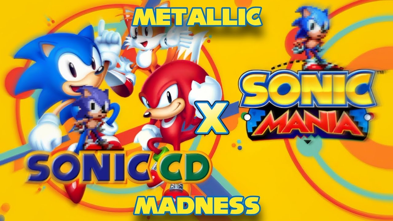 Sonic Mania - Metallic Madness Act 1 x Sonic Cd Metallic Madness (JP) Mashup