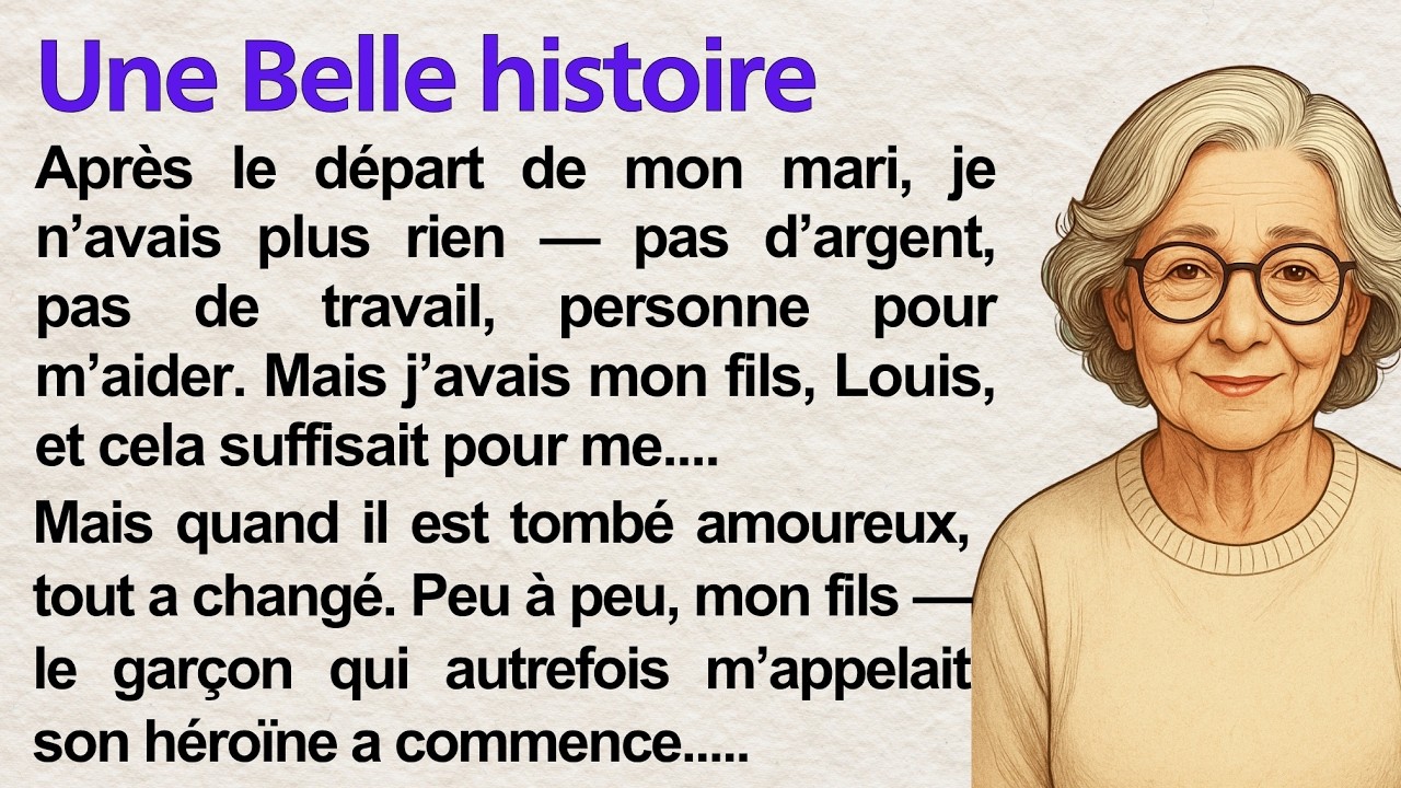 A Mother’s Pain 💔 | Learn French with Simple Story (A1–A2) | Frenchy Tales