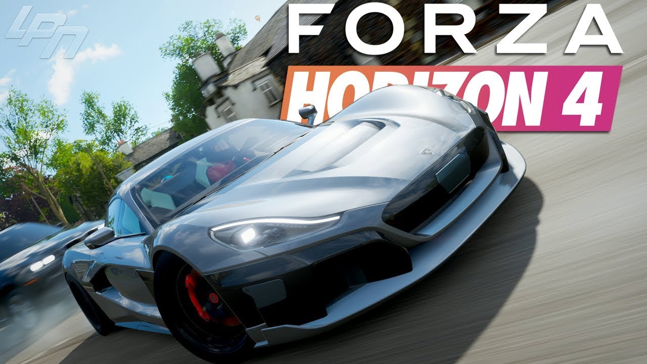 RIMAC C_TWO! 1914PS ELEKTROMONSTER! - FORZA HORIZON 4 | Lets Play