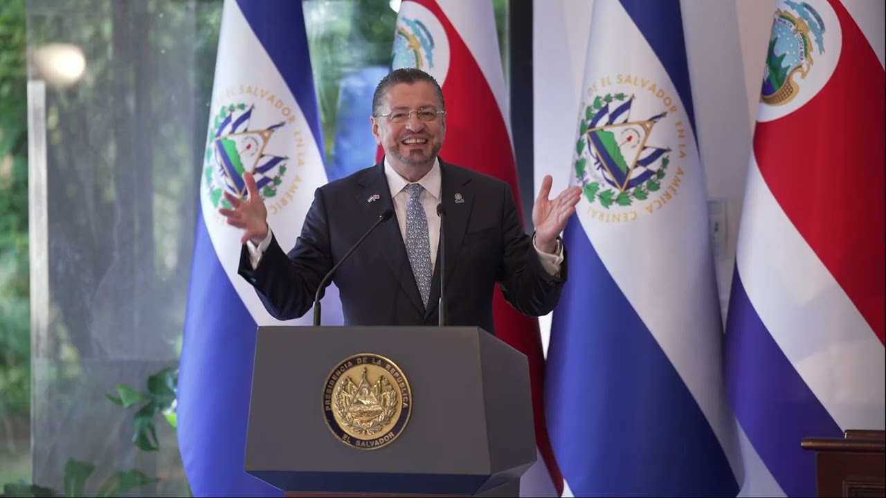 Discurso del Presidente de la Rep&uacute;blica de Costa Rica, Rodrigo Chaves, en su visita a El Salvador 