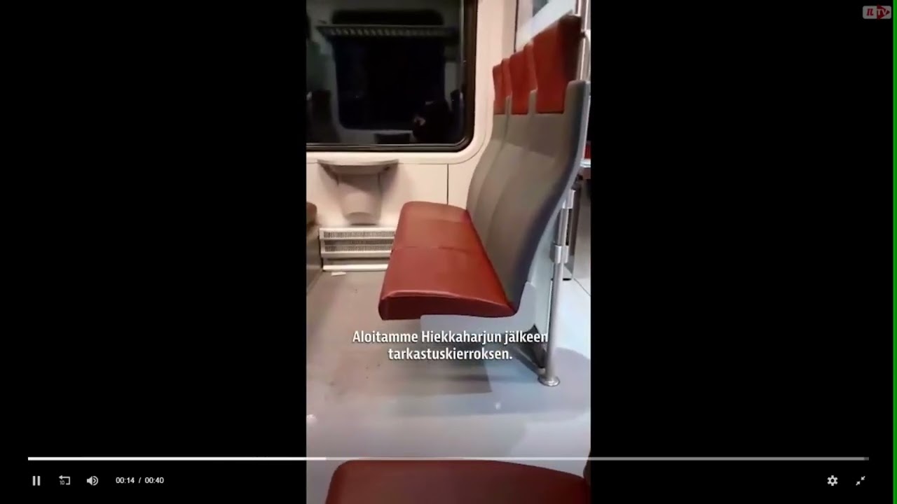 Jonne teki pilan VR lähijunassa