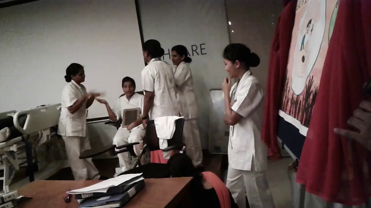 Life of a nurse comedy skit @ HINDUJA HEALTHCARE SURGICAL HOSPITAL KHAR
