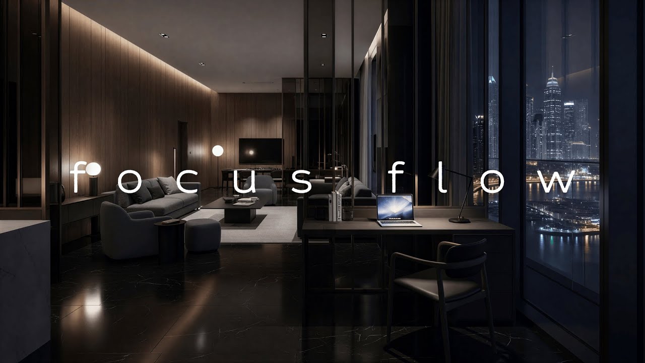 Soft Focus Flow – Calm Music for Deep Work, Study & Concentration | Ambient Chillstep