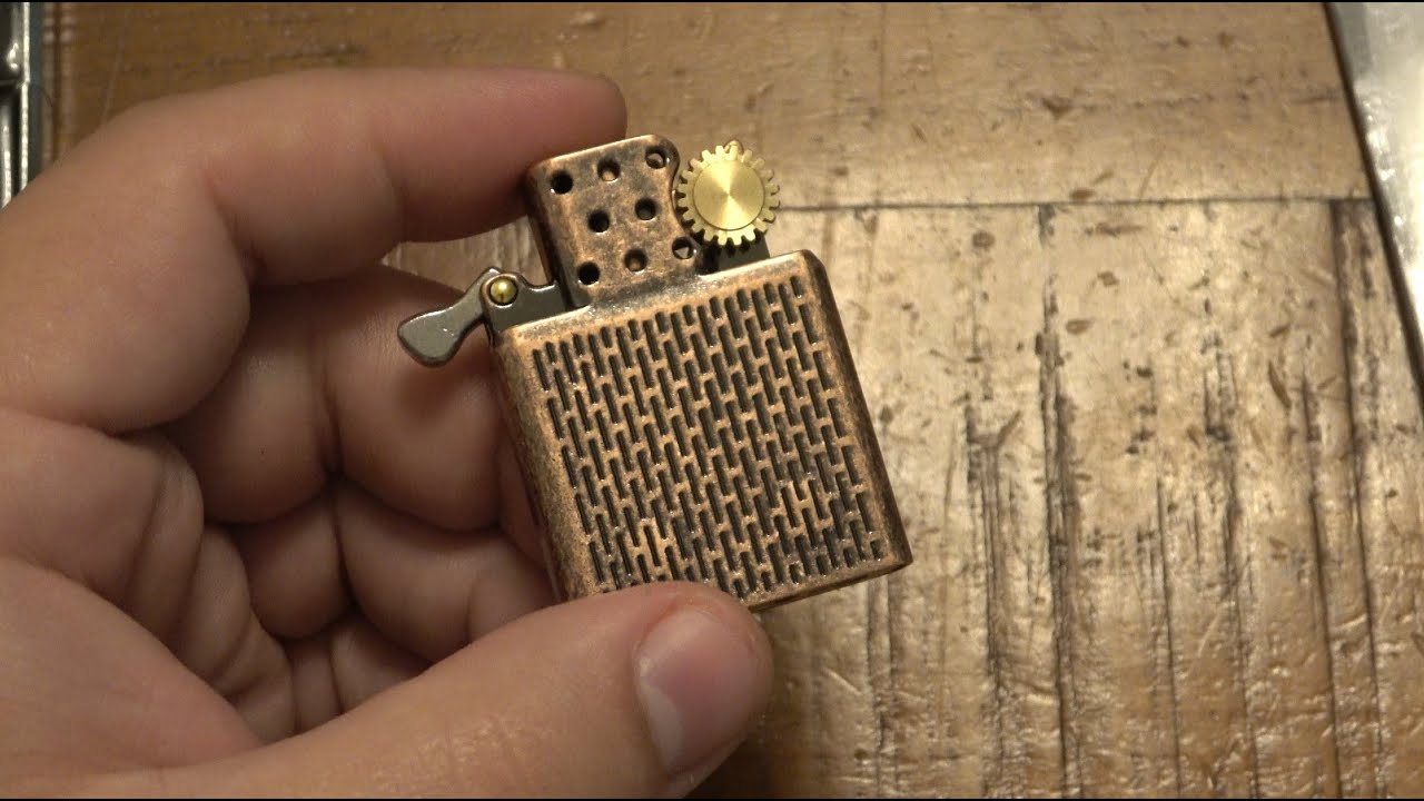 Steampunk Zippo Lighter Insert & A Lighter That Is NOT A Zippo...It Even Says It On The Inside...
