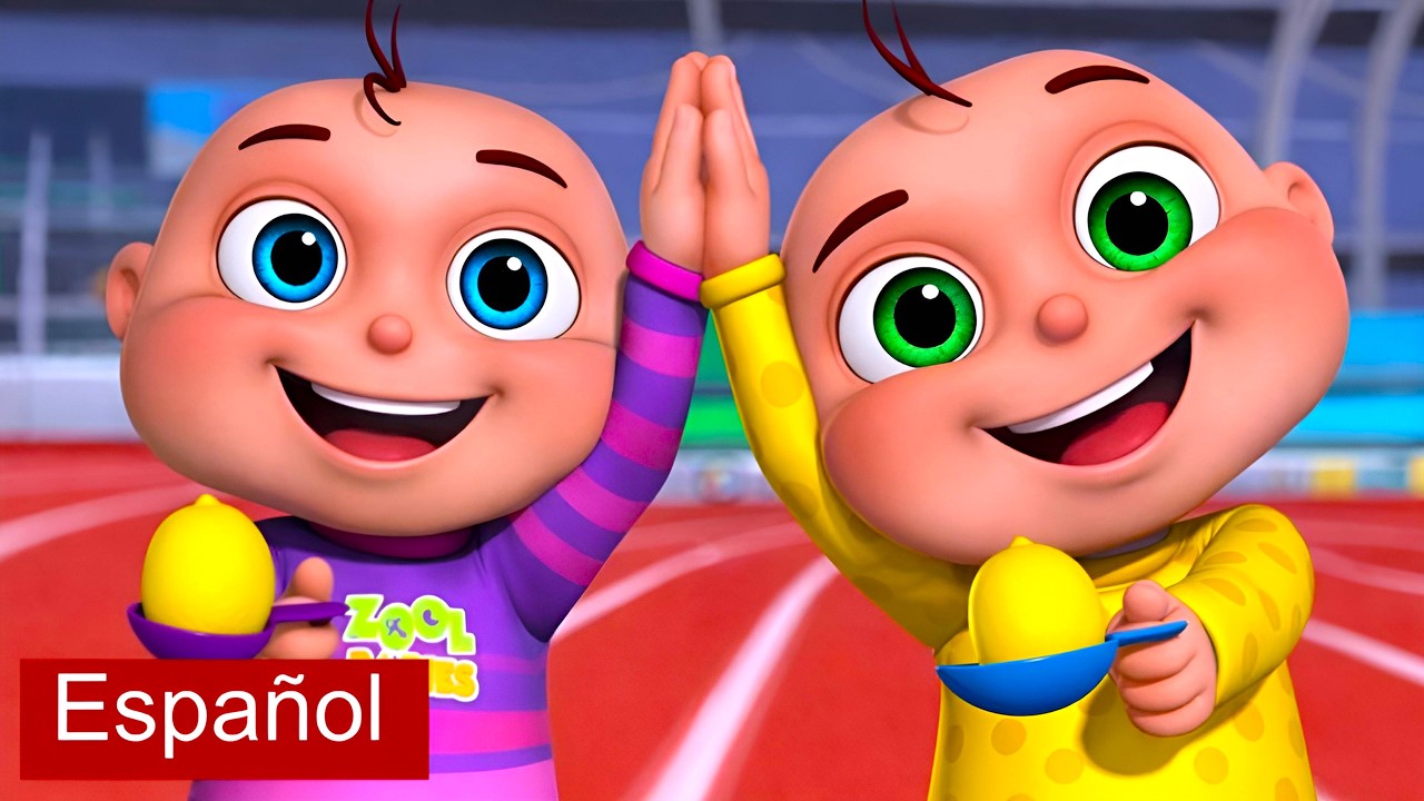 Zool Bebês Jugando Con Limón Y Cuchara Y Mas | Serie Zool Babies | Dibujos Animados Para Niños