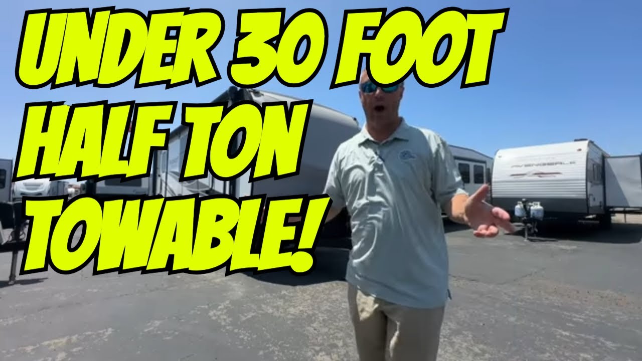 BEST Kitchen in a High Quality Half Ton Towable travel trailer