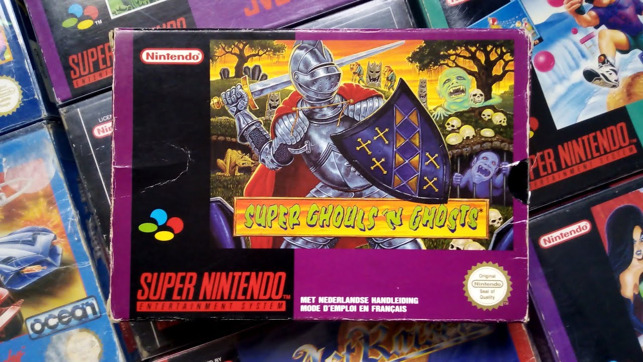 🏅 Gameplay 1 crédit 🏅  SUPER GHOULS 'N GHOSTS ⚔️ Super Nintendo
