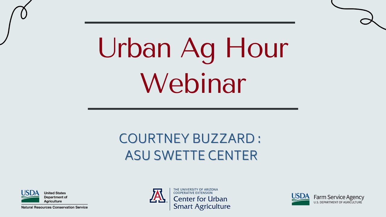 2025 May Urban Ag Hour