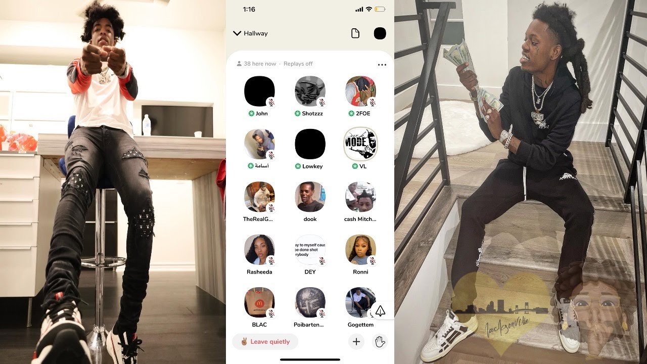 Yungeen Ace, Foolio, Tay Shotzz & Backstreet TK Clubhouse 😂