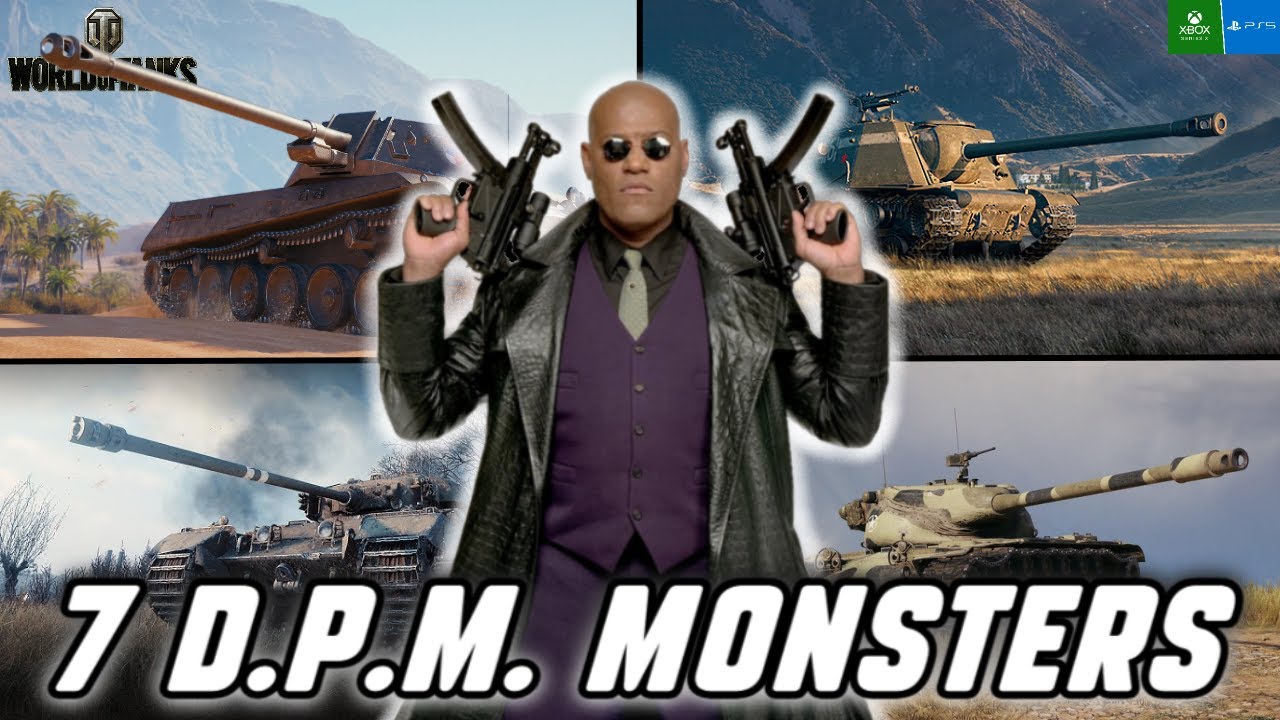 7 танков с невероятным уроном в минуту в World of Tanks