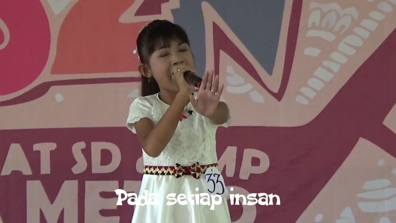 PANCASILA RUMAH KITA! JUARA FLS2N SD 2018 Metro Lampung