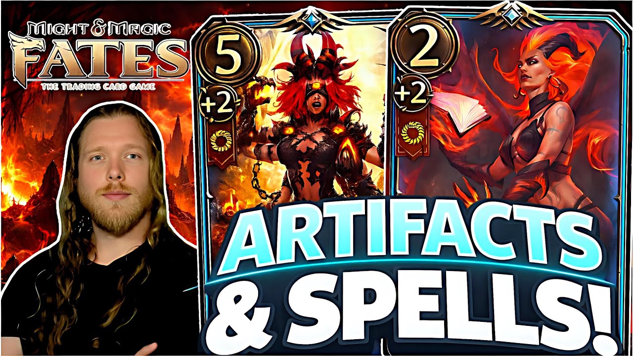 Артефакты — залог победы! | Коллекционная карточная игра Might and Magic Fates
