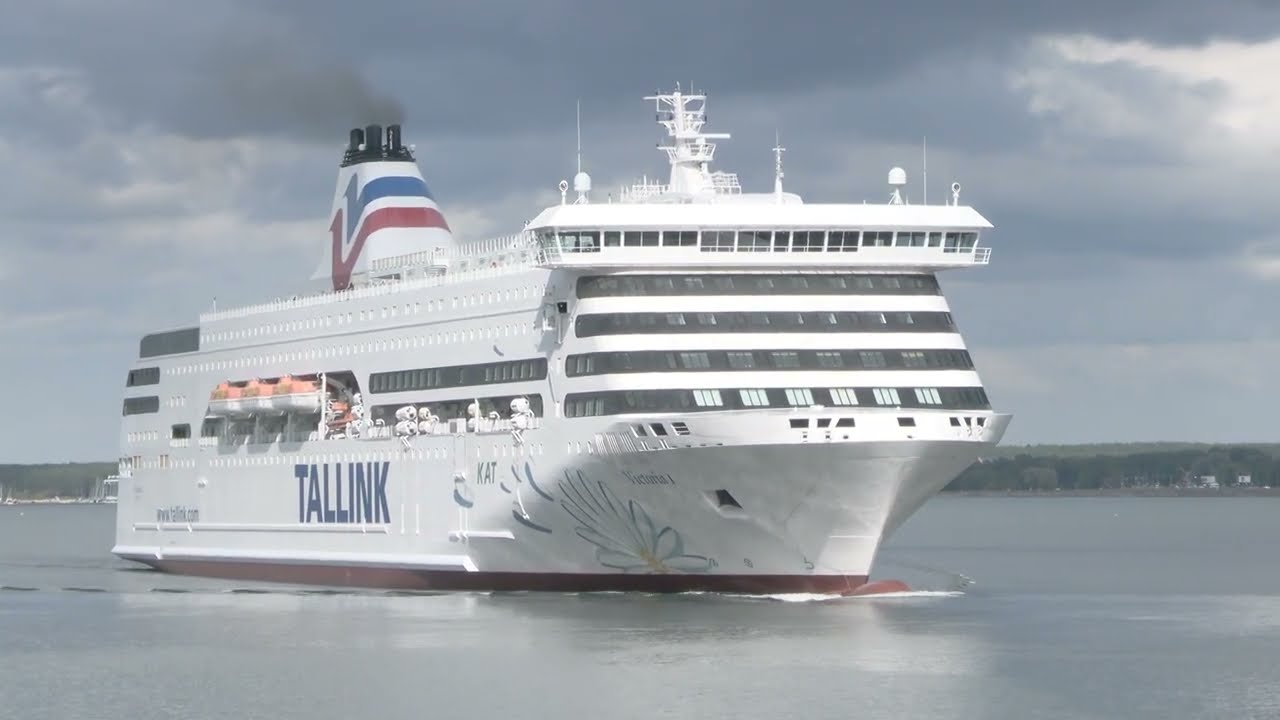 Tallink M/S VICTORIA 1 arriving to Tallinn from Scotland  31.07.2023