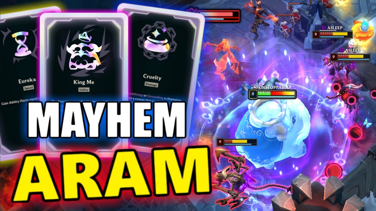 ARAM MAYHEM 30 Minutes PENTA LoL Montage (1v5, Illaoi, Thresh, Blitzcrank, Yasuo,  Lillia) #557