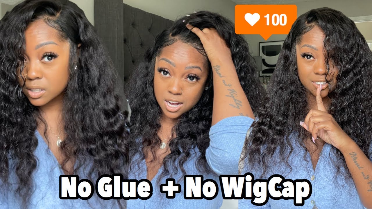 Trying a Glueless, Capless wig install...will it work?  FT. LUMIERE Hair
