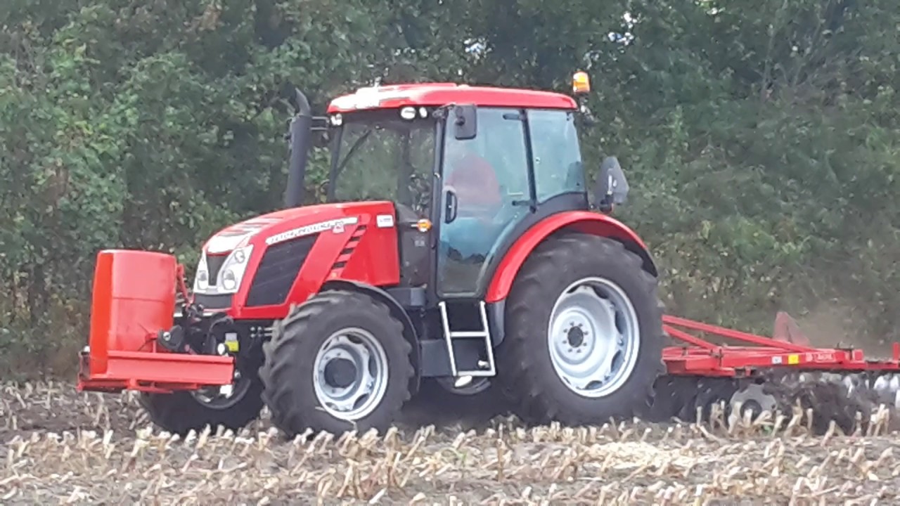 Zetor Proxima 90 plus ona Akpil brona talerzowa