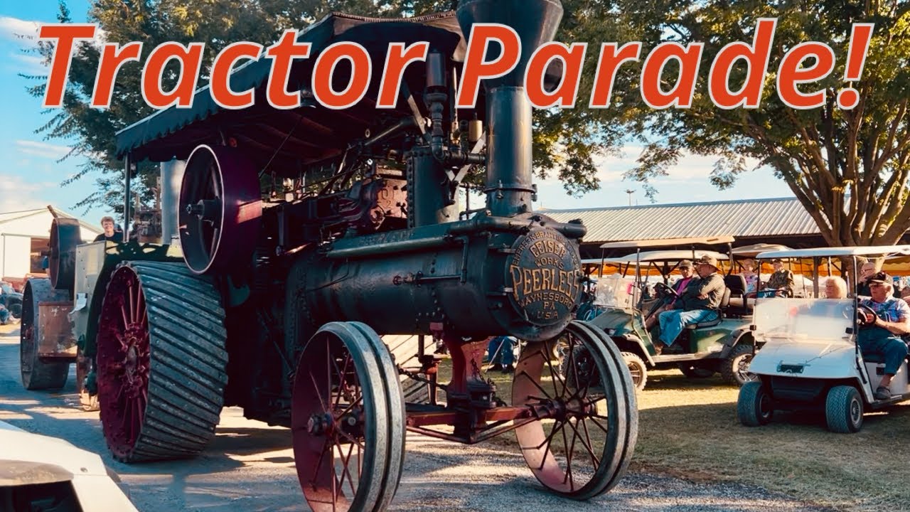 Tractor Parade Williams Grove 2025 Steam Gas & Diesel Tractors 