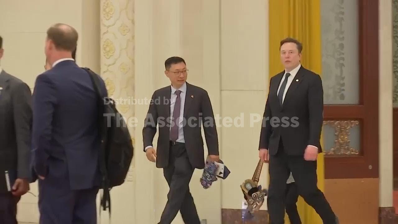 Chinese Premier meets US business leaders in Beijing