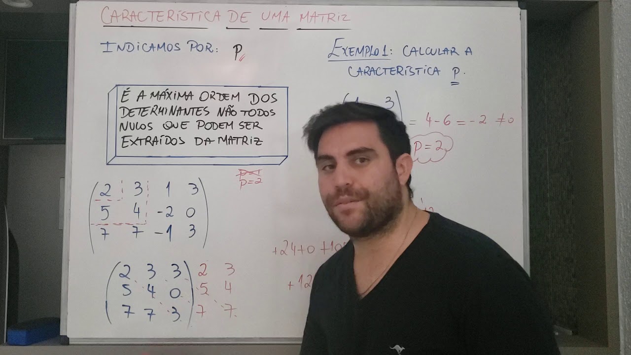 Característica de  uma matriz (parte 2)