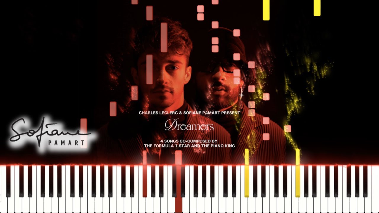 THE DREAM CONTINUES - SOFIANE PAMART & CHARLES LECLERC | Sheets Music + Tutorial