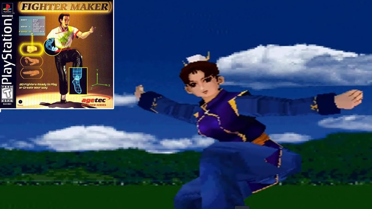 Fighter Maker Is An Interesting Game { PS1 }