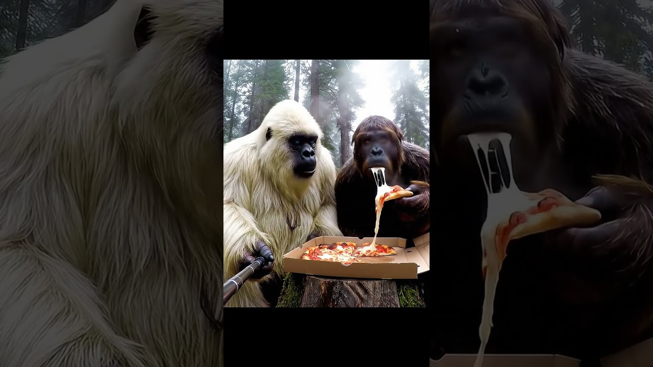 🍕 Bigfoot vs. Endless Cheese 🧀😂 