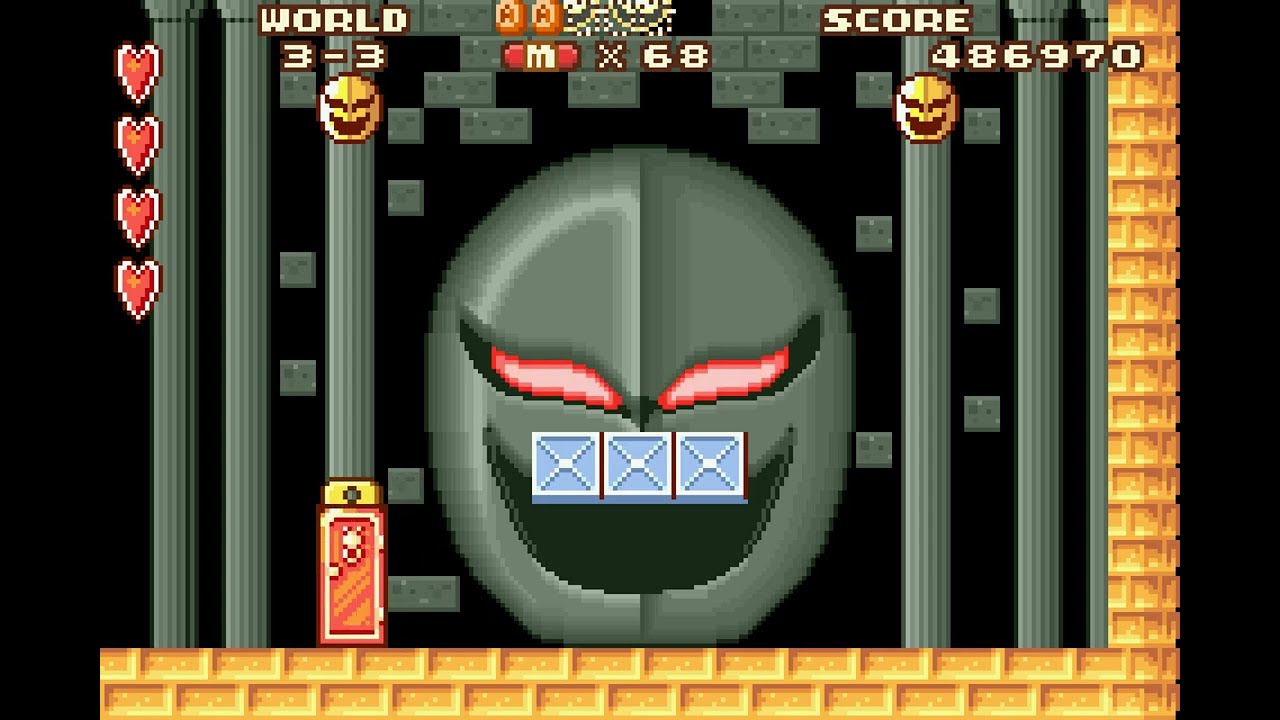 Super Mario Advance - Super Mario Bros. 2 - World 3-3
