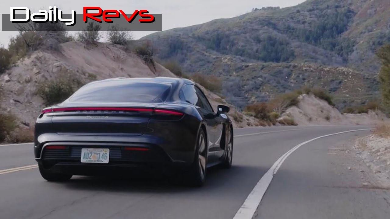 2020 Porsche Taycan 4S | Volcano Grey Metallic | Driving